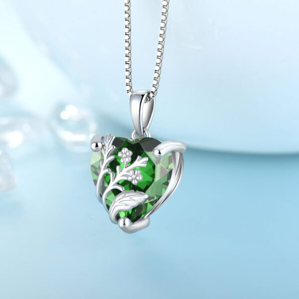 love crystal pendant necklace – Image 4