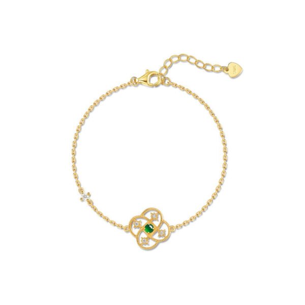 jade gold bracelets