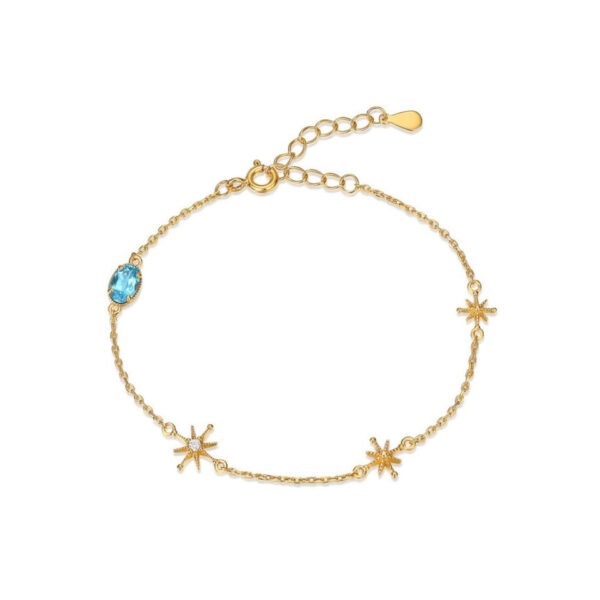 blue topaz bracelet