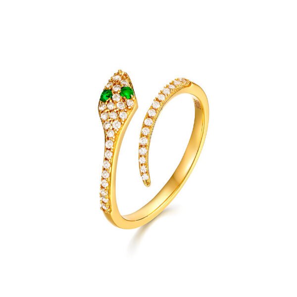 snake wrap gold ring