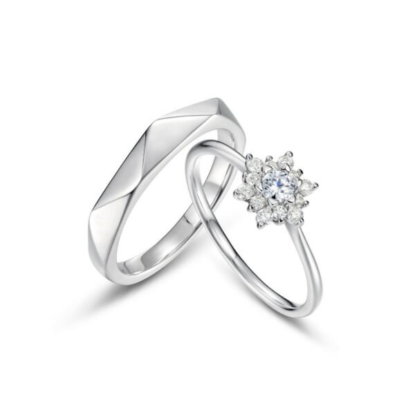 sunflower engagement ring – Image 2